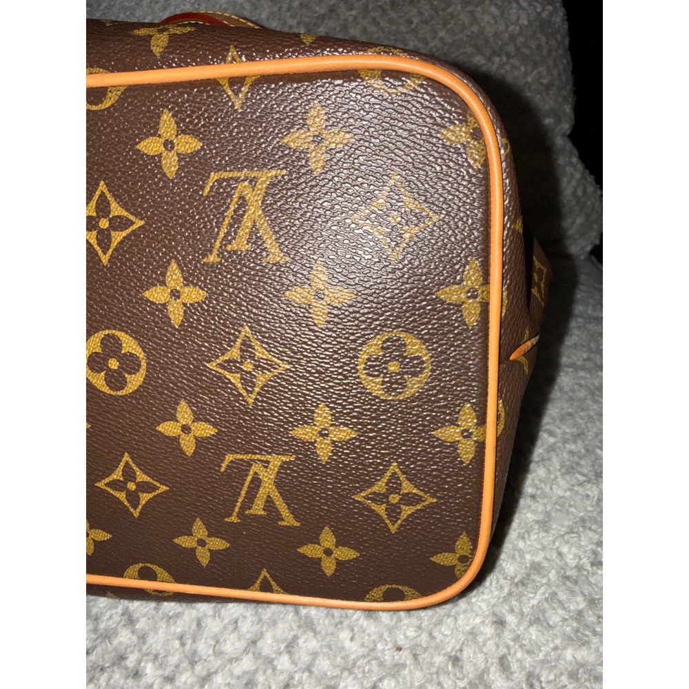 Louis Vuitton Palermo PM Monogram Canvas Handbag Brown Tote M40145 - Picture 10 of 16
